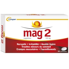 MAG2 - Magnésium 100mg - 60 comprimés