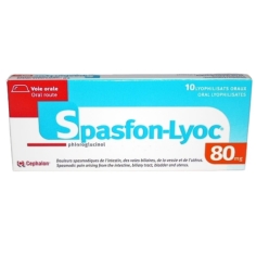 SPASFON LYOC 80 mg (10 lyophilisats oraux)