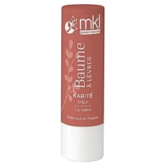 MKL Baume à Lèvres Karité nourrissant et protecteur 4 g au beurre de karité et vitamine E