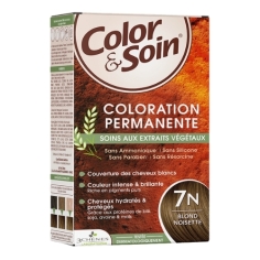 kit coloration cheveux permanente naturelle color soin extraits vegetaux