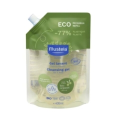 Mustela Gel Lavant Bio Éco-Recharge 400 ml