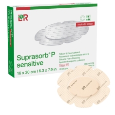 LOHMANN ET RAUSHER - Pansement Hydrocellulaire Siliconé - Suprasorb P Multisite Border
