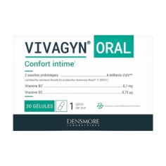 vivagyn oral probiotiques flore intime lactobacilles confort vaginal microbiote gélules