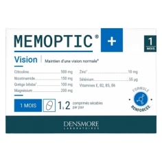 densmore memoptic plus vision comprimés zinc vitamines citicoline