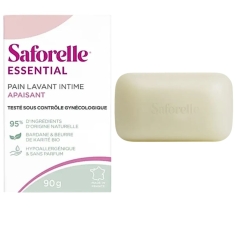 SAFORELLE - Essential Pain lavant Intime Apaisant - 90 gr
