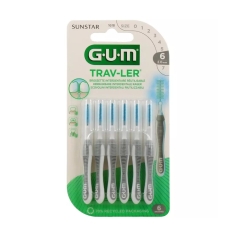 GUM TRAV-LER  Brossettes interdentaires 2,0mm x6