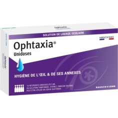 OPHTAXIA Solution Lavage Oculaire - 10 unidoses de 5ml