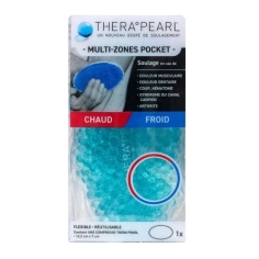 thera pearl pocket multizones compresse thermique chaud froid perles gel mini