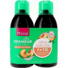 MILICAL -  Draineur Ultra Minceur - Thé Vert - Pêche