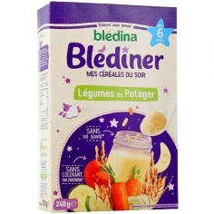 BLEDINA - Blédîner Légumes du Potager dès6 mois - 240g