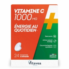 Vitavea - Vitamine C 1000mg - 24 comprimés à croquer