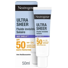 NEUTROGENA - Ultra Sheer Fluide Invisible Solaire Anti-âge SPF 50 - 50 ml