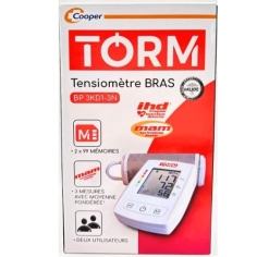 Tensiomètre Bras TORM BP 3KD1-3N