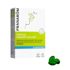 Allergoforce capsules yeux nez huiles essentielles bio confort