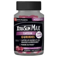Forté Pharma - XtraSlim Max - Capteur de Graisse - 60gommes