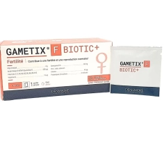 DENSMORE - Gametix F Biotic+ Fertilité Féminine - Complément alimentaire destiné aux femmes en désir de grossesse 30 sachets.