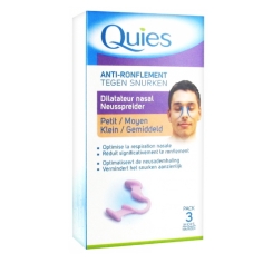 QUIES Anti-Ronflement Dilatateur Nasal Petit/Moyen