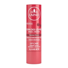 LAINO Soin des lèvres Cerise (stick lèvres 4g)
