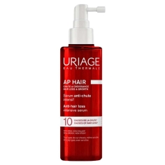 Uriage AP Hair Sérum Anti-Chute Intensif 100 ml pour freiner la chute des cheveux et renforcer la densité capillaire