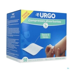 URGO - Compresses Absorbantes - 100 Compresses