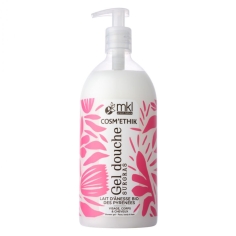 MKL COSMETHIK Gel Douche LAIT D'ANESSE (1 Litre) MKL Green Nature