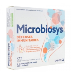 MICROBIOSYS Défenses Immunitaires Probiotiques (12 sticks)