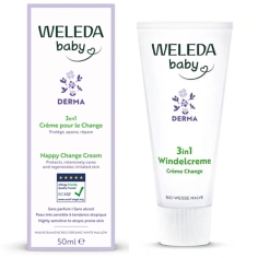 WELEDA Derma Baby - Crème pour le Change 3 en 1 - 50 ml