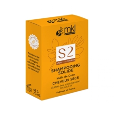 MKL Shampooing Solide S2 Huile de Coco Cheveux Secs - 65g