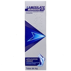 LAMISILATE - Monodose 1% Mycose du pied - tube de 4 gr