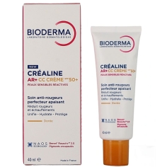 BIODERMA - Céréaline AR+ CC Crème SPF50+ Anti-rougeurs Teinte Dorée - 40ml