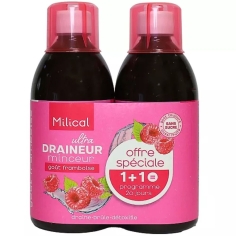 MILICAL - Draineur  Ultra  Minceur - Framboise