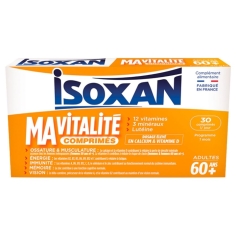 Isoxan Ma Vitalité 60 ans+ 30 comprimés