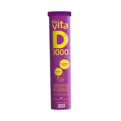 ISOXAN - Ma Vita D 1000 U.I. - Arôme Naturel Goûts Fruits Rouges - 20comprimés effervescents