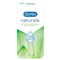 Durex Natural (10 préservatifs lubrifiés)
