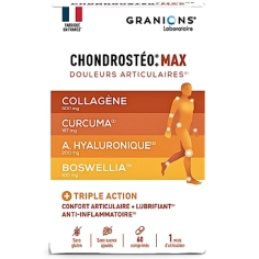 GRANIONS - Chondrostéo+ Max - Douleurs Articulaires - 60 comprimés