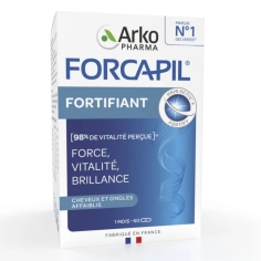 ARKOPHARMA - Forcapil Fortifiant Cheveux et Ongles - 60 gélules