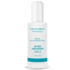 Granions Sérum Anti-Imperfections Acide Azélaïque 10 % 30 ml sérum visage peau nette grain affiné