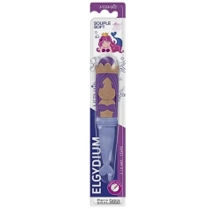 ELGYDIUM - Kids Brosse à Dents Souple Mermaid - 2/6 ans