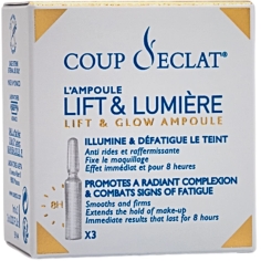 COUP D'ECLAT - Ampoule Lift et Lumière - 3 X 1 ml