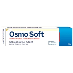 Osmo Soft Coups de Soleil et Peaux Échauffées Cooper gel réparateur cutané 150 g sans parfum.