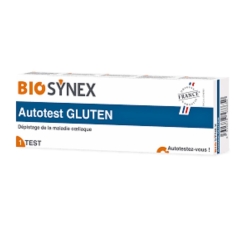 BIOSYNEX - Autotest Gluten - Dépistage Intolérance Gluten - 1test