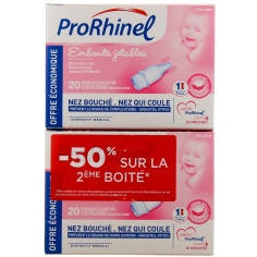 PRORHINEL Embouts jetables mouche bébé (2x20 embouts)