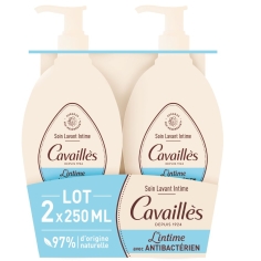 CAVAILLES - Soin Toilette Intime Antibactérien -  500/250 ml