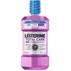 LISTERINE - Bain de Bouche Total Care 10 en 1 Goût Intense - 500 ml
