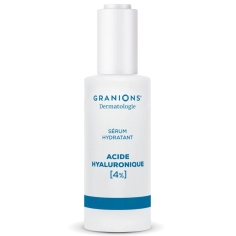 Granions Dermatologie Sérum Acide Hyaluronique 4 % 30 ml sérum hydratant peau repulpée