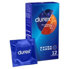 Durex Classic Jeans XL - 12 préservatifs
