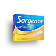 SARGENOR Vitamine C 20 comprimés effervescents