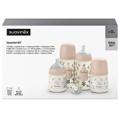 SUAVINEX - Set Nouveau-Né Wild & Free - Rose 5 Pieces