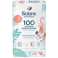 BIOLANE - Couches Ecologiques Taille 3 - 52 Couches