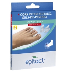 EPITACT Séparateurs Cors Interdigitaux et Oeil de Perdrix - Petit modèle (6 unités)